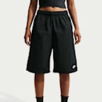 Nike Sportswear Women's Mid-Rise Loose Knee-Length Shorts