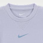 Enterito con diseño tipo waffle para bebé (de 0 a 9 meses) Nike