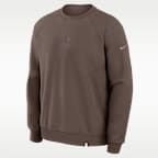 Minnesota Vikings Primary Men's Nike Dri-FIT NFL Pullover Crew