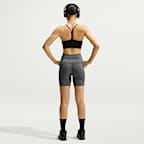 Nike Pro シームレス ウィメンズ Dri-FIT ハイウエスト 13cm バイカーショートパンツ