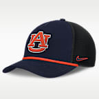Auburn Primetime Rise Men's Nike College Trucker Adjustable Hat