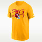Kansas City Chiefs Helmet Essential Men's Nike NFL T-Shirt