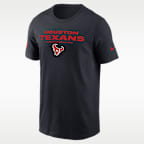 Playera Nike Dri-FIT de la NFL para hombre Houston Texans Sideline Team Issue