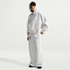 Nike Studio Fleece Kalın Oversize Kapüşonlu Kadın Sweatshirt'ü