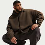 Sudadera con gorro de tejido Fleece de cierre completo para hombre Nike Tech