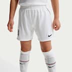 Kit de 3 piezas de fútbol Nike Replica para niños talla pequeña Inglaterra local 2026 Stadium