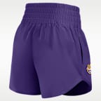 LSU Primary Logo One Women's Nike Dri-FIT College Shorts
