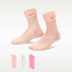 Nike Kids' Easy Breezy Pointelle Socks (3 Pairs)