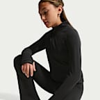 Nike Mavn Parte de arriba de manga larga y ajuste ceñido con cremallera completa Dri-FIT - Niña