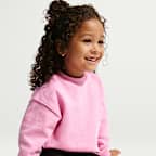 Nike Sportswear Toddler Studio Fleece Oversized Crew