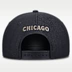 Gorra Nike de la MLB A-Frame ajustable para hombre Chicago White Sox Cooperstown Rise