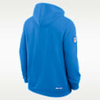 Los Angeles Chargers Sideline Standard Issue Men's Nike Dri-FIT NFL Pullover Hoodie