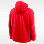 Sudadera con gorro sin cierre Nike de la NFL para hombre San Francisco 49ers Club Logo