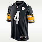 DK Metcalf Pittsburgh Steelers Nike NFL wedstrijdjersey voor heren