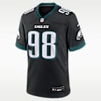 Jersey Nike de la NFL Game para hombre Jalen Carter Philadelphia Eagles
