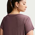 Nike Sportswear Chill Knit Women's Cropped T-Shirt (Plus Size)