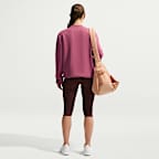 Nike Studio Fleece Sport Women's Dri-FIT Crew-Neck Sweatshirt