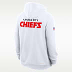 Kansas City Chiefs Initial Home Sideline Men's Nike Dri-FIT NFL Pullover Hoodie