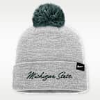 Michigan State Peak Men's Nike College Cuffed Beanie