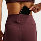 Nike Zenvy Women's High-Waisted Flared Leggings with No Front Seam