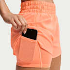 Nike One Women's Dri-FIT High-Waisted 3" 2-in-1 Shorts