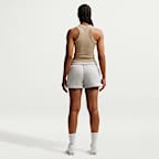 Nike Sportswear Chill Knit szűkített, bordázott női trikó