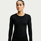 Camiseta de manga larga Dri-FIT para mujer Nike Pro Sculpt