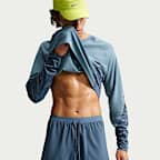 Shorts de correr Dri-FIT de 18 cm 2 en 1 para hombre Nike Stride