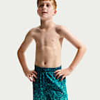Nike Swim Breaker Big Kids' (Boys') 7" Brief-Lined Volley Short
