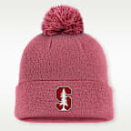 Stanford Primetime Campus Toned Men's Nike College Cuffed Pom Beanie