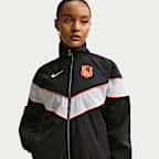 Veste à zip tissée anti-UV Nike Football Chelsea FC Windrunner pour femme