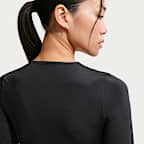 나이키 골프 클럽 여성 드라이 핏 UV 긴팔 골프 탑