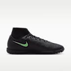 Tacos de futbol para pasto sintético (turf) de corte high Nike Mercurial Superfly 11 Academy