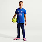 Inter Milan Strike Older Kids' Nike Football Dri-FIT Short-Sleeve Top