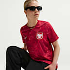Damska koszulka piłkarska Nike Dri-FIT Polska Stadium 2026 (wersja wyjazdowa) – replika