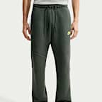 Pants de tejido Fleece con dobladillo abierto para hombre Nike Tech