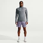 Ανδρική μπλούζα για τρέξιμο Nike Miler Dri-FIT με φερμουάρ στο 1/2 του μήκους