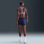 Bra deportivo con almohadilla de media sujeción para mujer Nike Swoosh