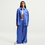 Nike Sportswear Women's Oversized Satin Long-Sleeve Top