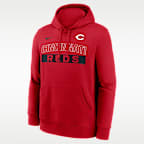 Cincinnati Reds Club Men's Nike MLB Pullover Hoodie