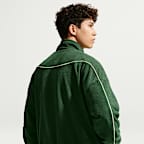 เสื้อแจ็คเก็ตบาสเก็ตบอลซิปยาวผู้ชาย LeBron