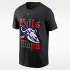 Playera Nike de la NFL para hombre Buffalo Bills Mafia Skull