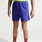 Shorts de entrenamiento Dri-FIT para niños talla grande Nike Stride