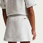 Conjunto de falda de dos piezas Tech Fleece para niños talla pequeña Nike