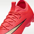 Nike Jr. Mercurial Vapor 17 Academy Big Kids' Multi-Ground Low-Top Soccer Cleats