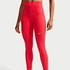 Leggings tiro alto de 7/8 con bolsillos para mujer Nike One