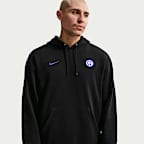 Sudadera con gorro sin cierre de futbol Nike de French Terry para hombre Inter Milan Club