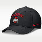 Ohio State On-Field Rise Swoosh Men's Nike Dri-FIT College Hat
