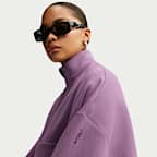 Nike 24.7 ImpossiblySoft Women's Dri-FIT Oversized 1/2-Zip Top