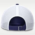 Gorra ajustable Nike de la MLB para hombre Los Angeles Dodgers Evergreen Wordmark Club